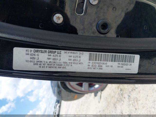 2014 DODGE CHALLENGER 2C3CDYAG2EH100149 Photo 8