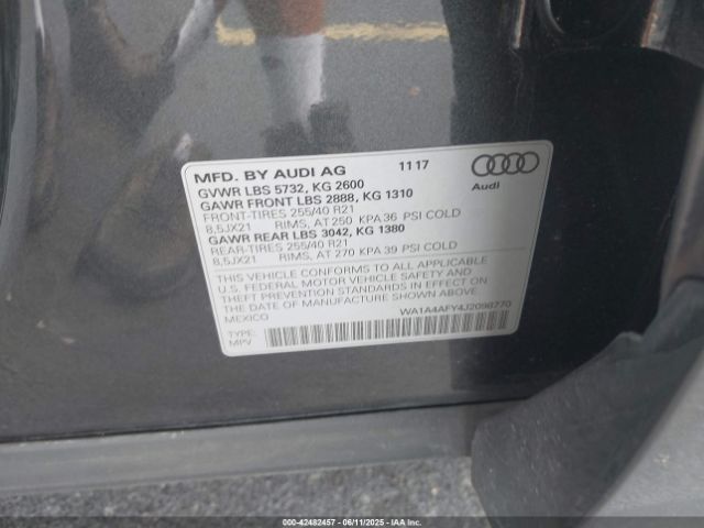 2018 AUDI SQ5 WA1A4AFY4J2098770 Photo 8