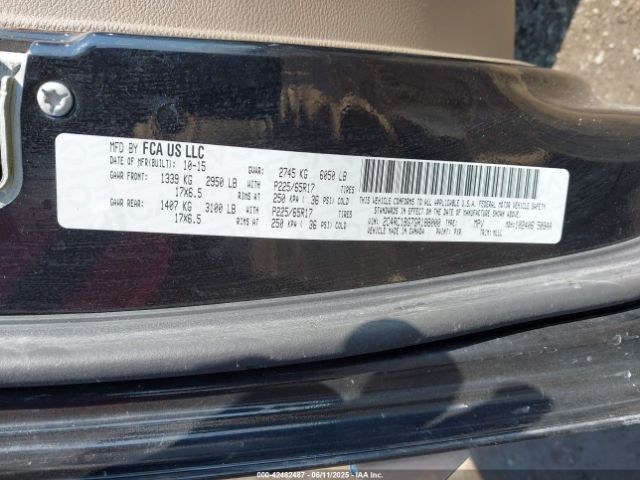 2016 CHRYSLER TOWN & COUNTRY 2C4RC1BG7GR188000 Photo 8