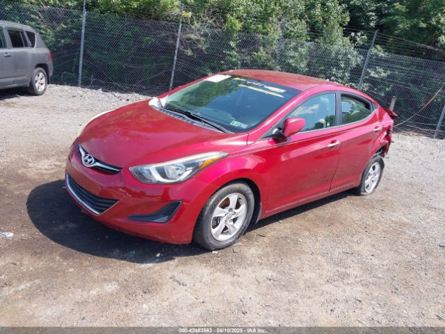 5NPDH4AE1FH615888 Hyundai ELANTRA SE