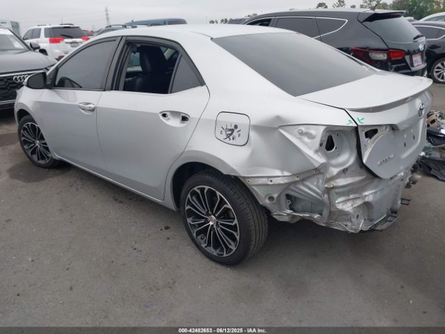 2015 TOYOTA COROLLA 2T1BURHE0FC401922 Photo 2