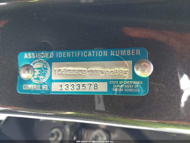 RAM 1500 2022 1C6SRFU91NN392885 Image 9
