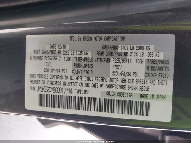 JM3KE2CY8G0917714 Mazda py