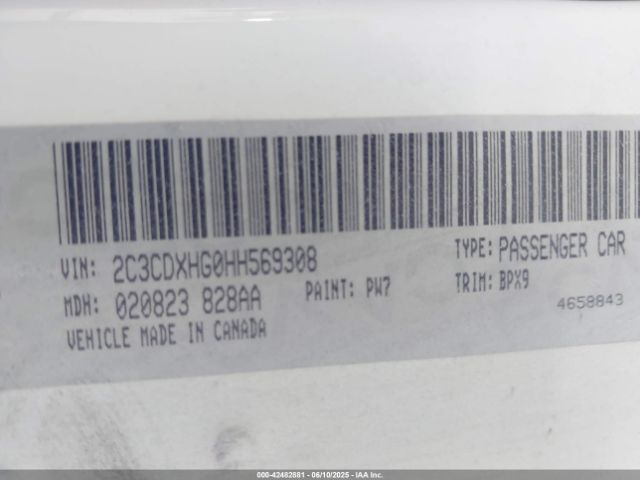 2017 DODGE CHARGER 2C3CDXHG0HH569308 Photo 8