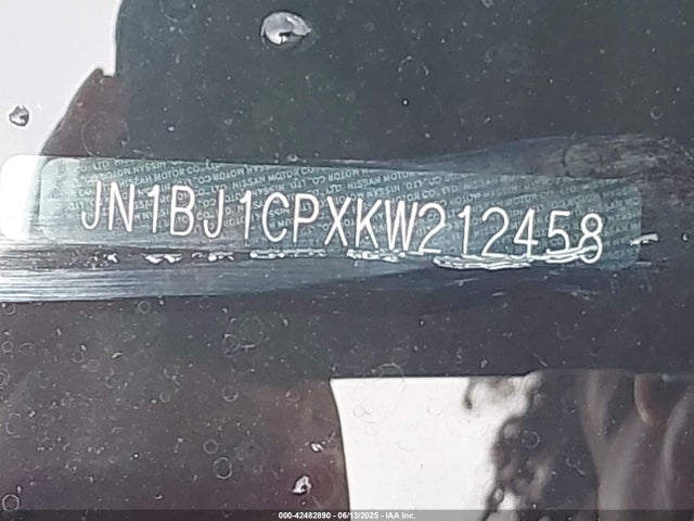 JN1BJ1CPXKW212458 Nissan 2019