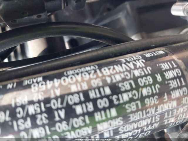 2006 KAWASAKI VN900 JKAVN2B126A004458 Photo 9
