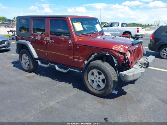 2008 JEEP WRANGLER 1J8GA69158L629590