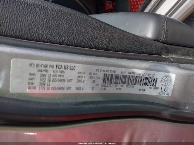 2020 DODGE DURANGO 1C4SDJCT5LC114927 Photo 8