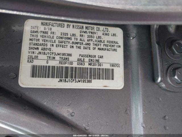 2018 NISSAN ROGUE SPORT JN1BJ1CP3JW195386 Photo 8