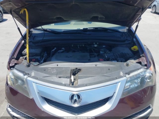 2011 ACURA MDX 2HNYD2H68BH527062 Photo 9