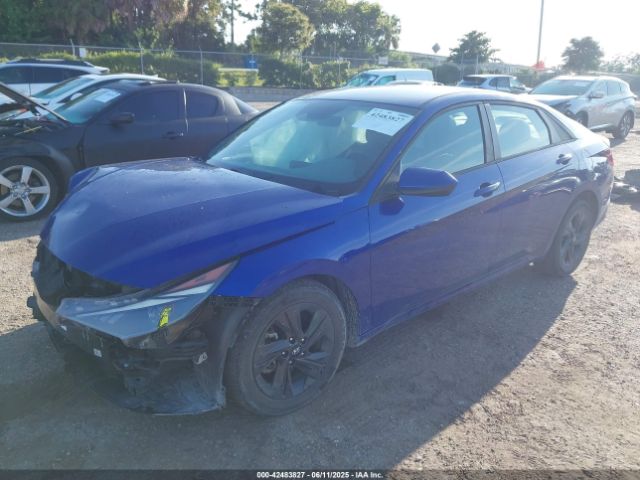 2022 HYUNDAI ELANTRA KMHLM4AG5NU296004 Photo 1