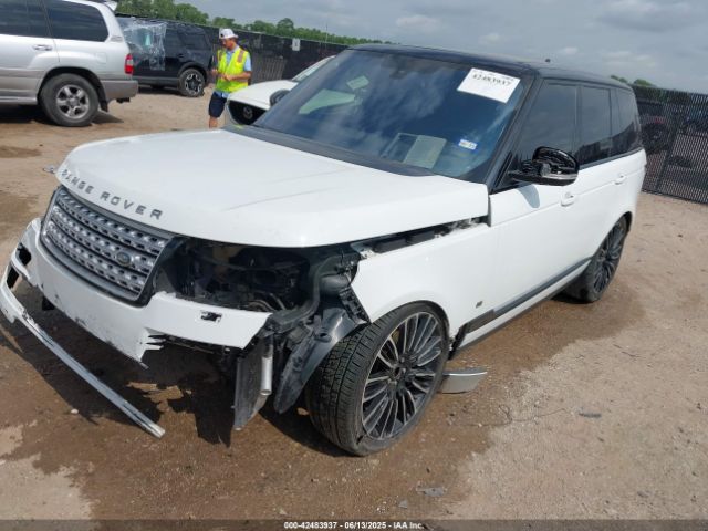2016 LAND ROVER RANGE ROVER SALGR2PF8GA316365 Photo 1