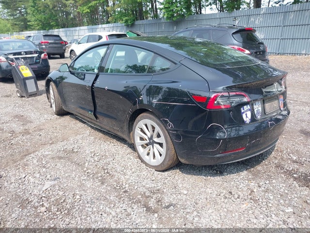 2022 TESLA MODEL 3 5YJ3E1EBXNF200343 Photo 2