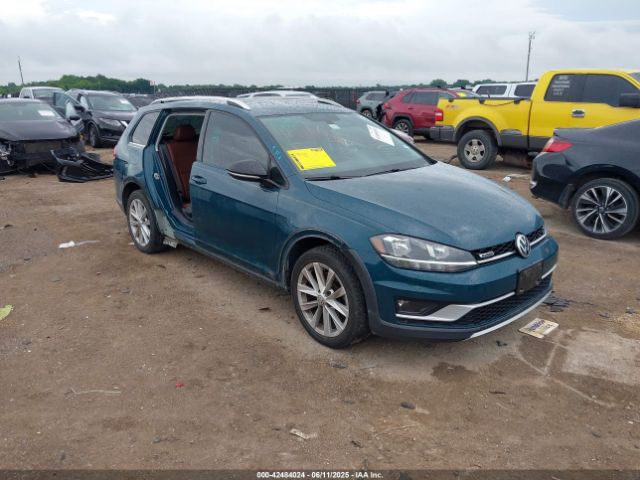 2019 VOLKSWAGEN GOLF ALLTRACK 3VWH17AU3KM505909