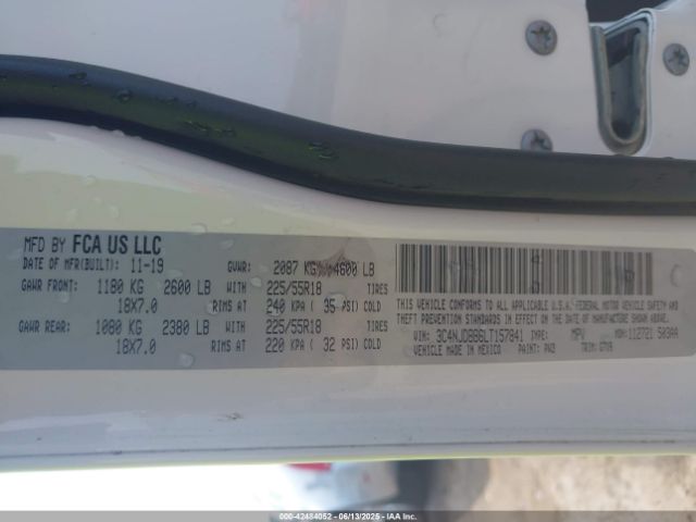 2020 JEEP COMPASS 3C4NJDBB6LT157841 Photo 8