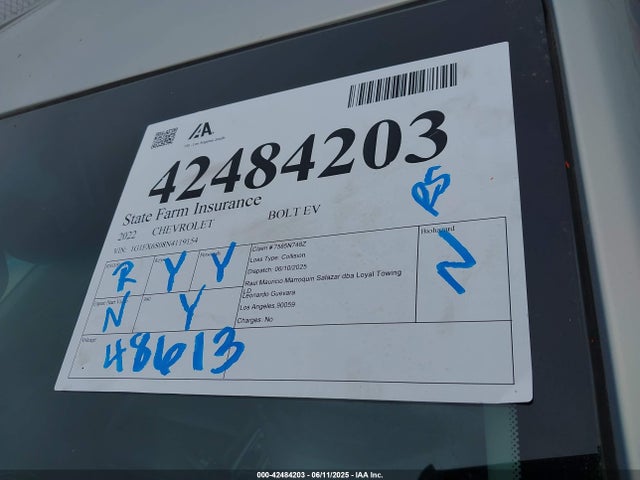 1G1FX6S08N4119154 Chevrolet 2022