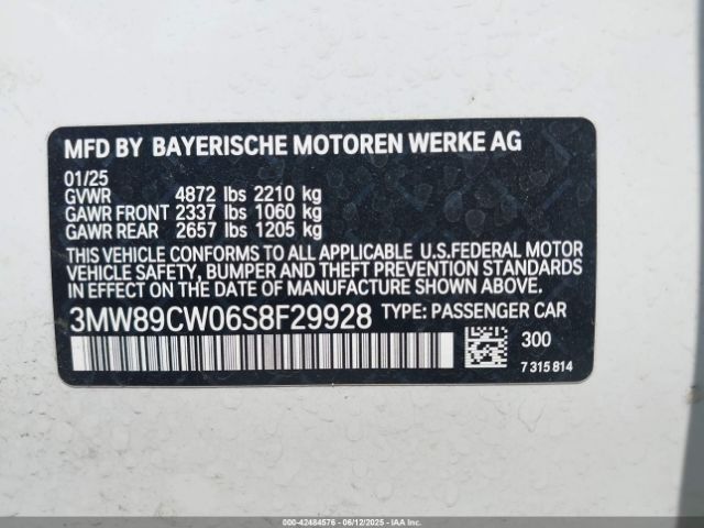 3MW89CW06S8F29928 BMW 330I