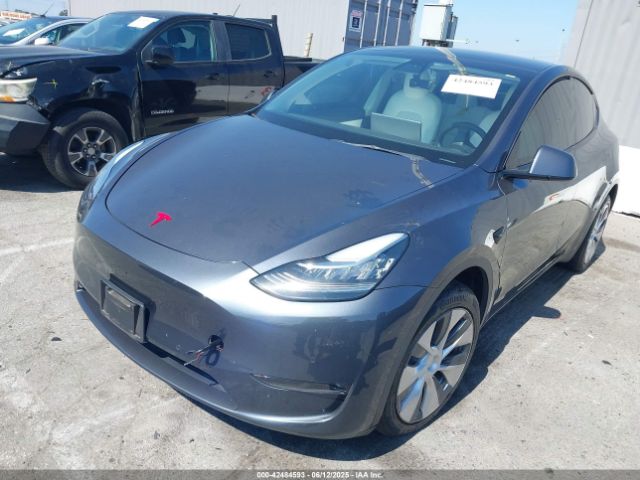 2022 TESLA MODEL Y 7SAYGDEE4NF317947 Photo 1