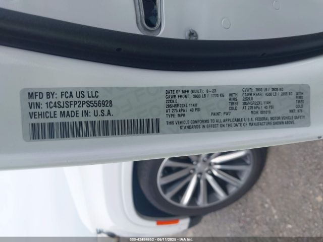2023 JEEP GRAND WAGONEER L 1C4SJSFP2PS556928 Photo 8