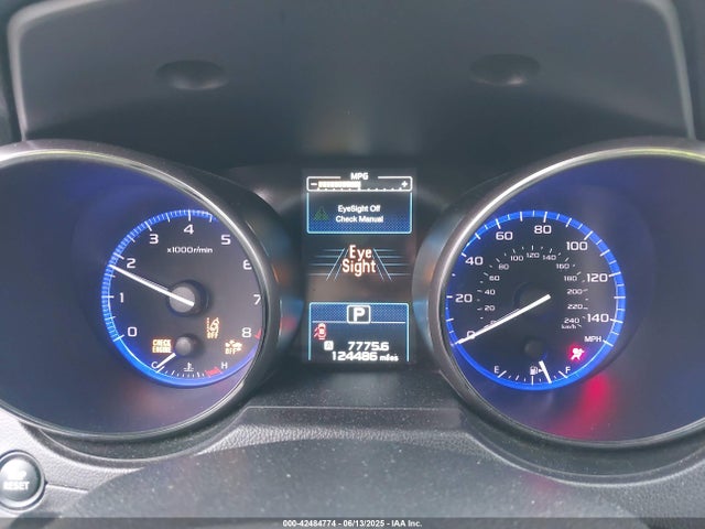 4S4BSAFCXG3296949 Subaru 2.5l u5