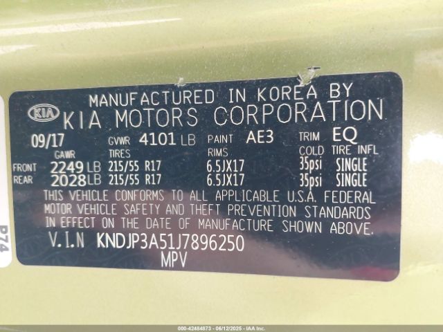 KNDJP3A51J7896250 KIA g