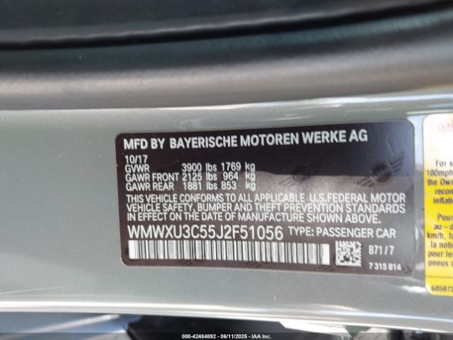2018 MINI HARDTOP WMWXU3C55J2F51056 Photo 8