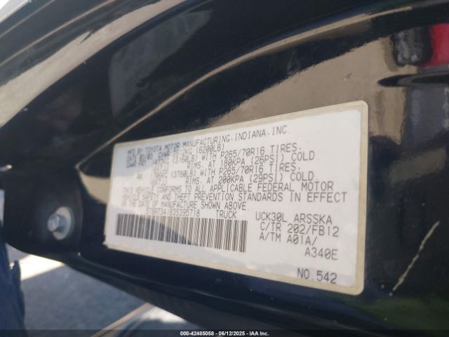 2003 TOYOTA TUNDRA 5TBRT34163S395718 Photo 8