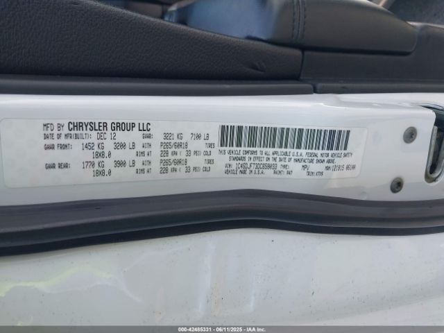 2013 DODGE DURANGO 1C4SDJFT3DC658033 Photo 8