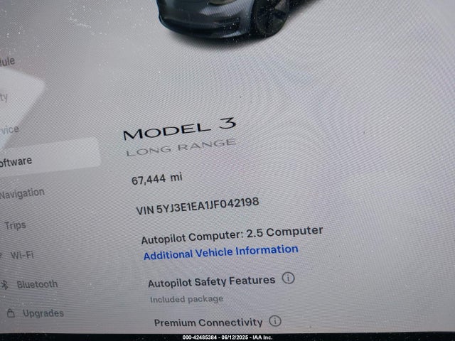 Tesla 2018 2018 5YJ3E1EA1JF042198 Image 7