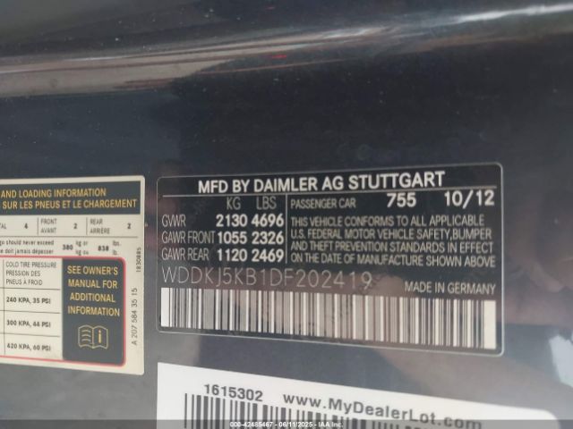 2013 MERCEDES-BENZ E 350 WDDKJ5KB1DF202419 Photo 8