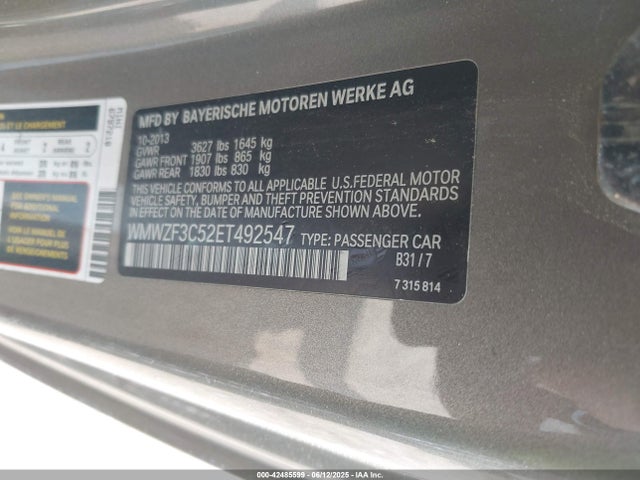Продаж на аукціоні авто 2014 Mini Clubman Cooper, vin: WMWZF3C52ET492547, номер лоту: 42485599