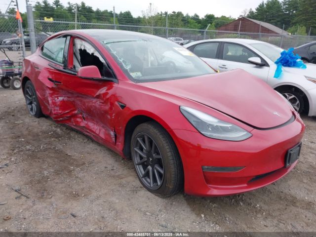 2022 TESLA MODEL 3 5YJ3E1EB3NF324681