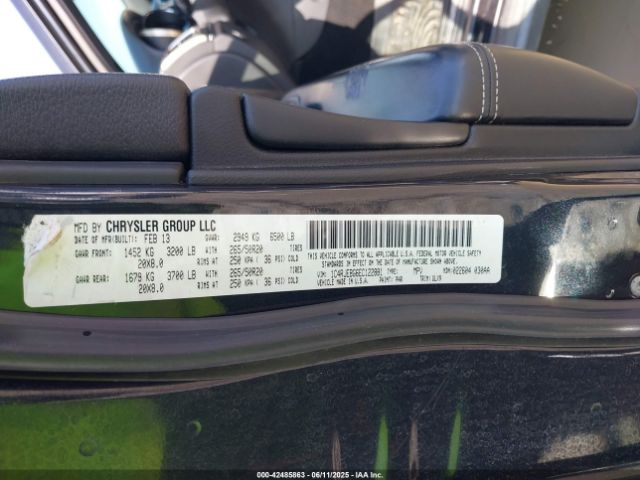 1C4RJEBG6EC122881 Jeep Grand Cherokee Limited