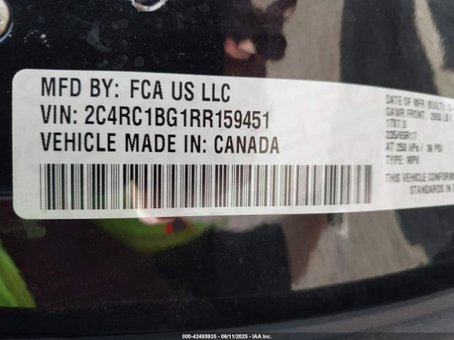 2024 CHRYSLER PACIFICA 2C4RC1BG1RR159451 Photo 8