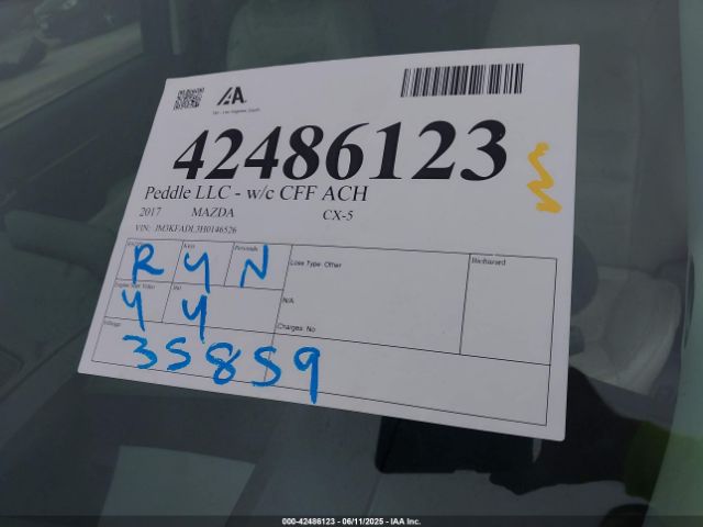 JM3KFADL3H0146526 Mazda Cx-5 Grand Touring
