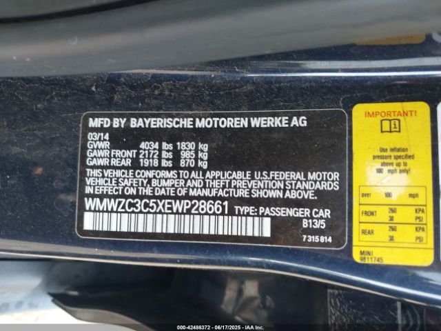 2014 MINI COUNTRYMAN WMWZC3C5XEWP28661 Photo 8