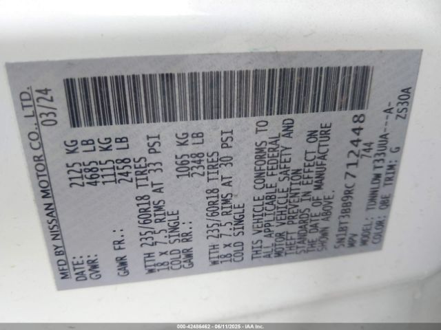 2024 NISSAN ROGUE 5N1BT3BB9RC712448 Photo 8