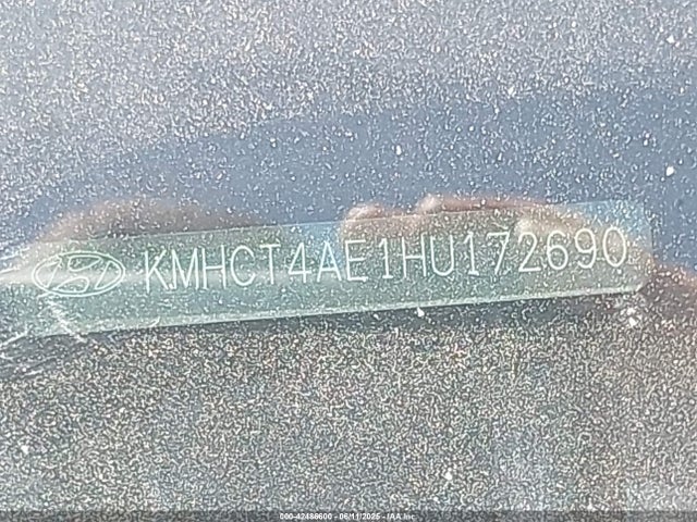 KMHCT4AE1HU172690 Hyundai 2017