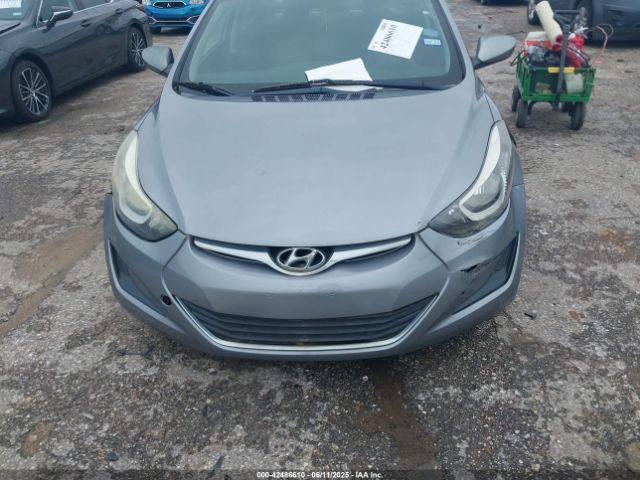 5NPDH4AE9GH694809 Hyundai ELANTRA SE