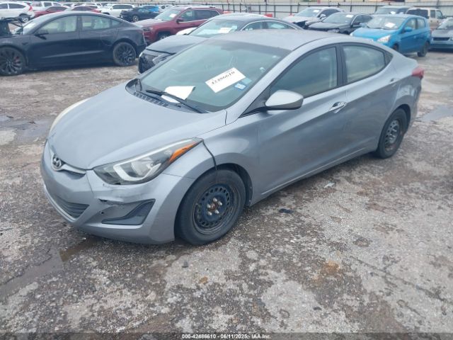 5NPDH4AE9GH694809 Hyundai ELANTRA SE