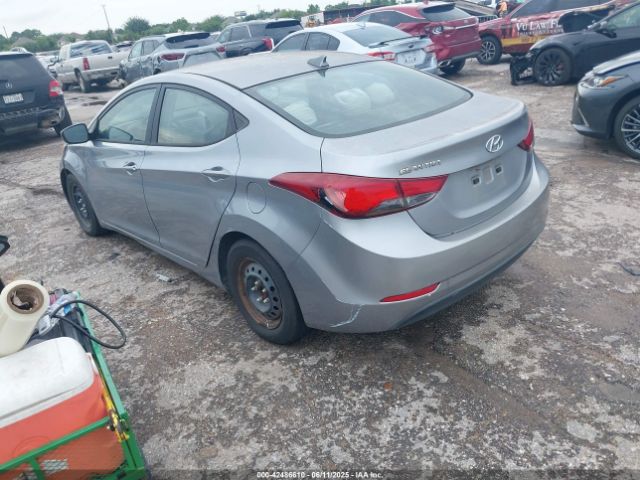 5NPDH4AE9GH694809 Hyundai ELANTRA SE