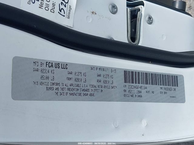 2015 DODGE CHARGER 2C3CDXHG6FH851644 Photo 8