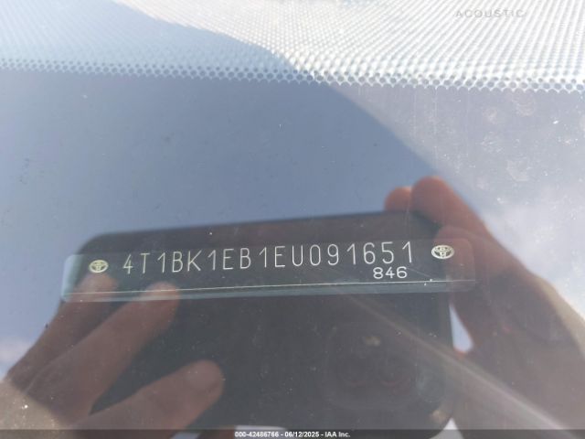 4T1BK1EB1EU091651 Toyota 2gr-fe
