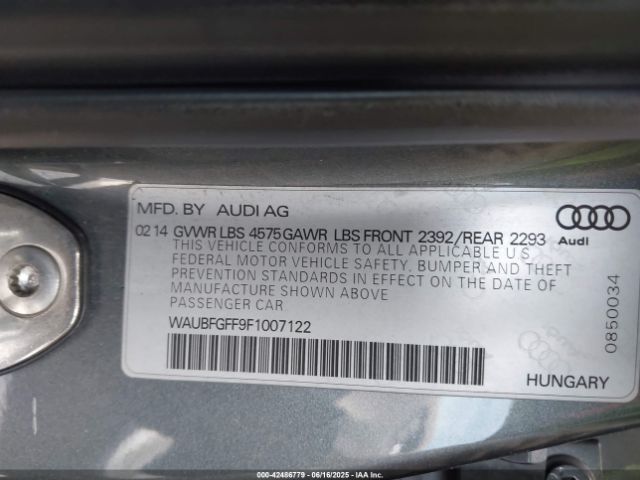 2015 AUDI A3 WAUBFGFF9F1007122 Photo 8