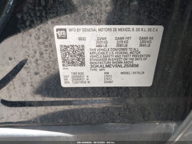 2022 GMC TERRAIN 3GKALMEV5NL250856 Photo 8