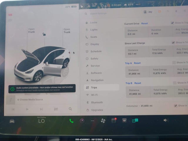 2023 TESLA MODEL Y 7SAYGDEE6PA148806 Photo 6
