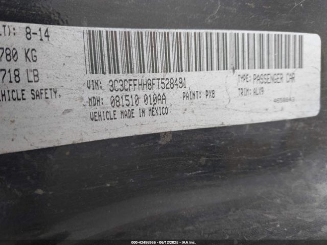 2015 FIAT 500 3C3CFFHH8FT528491 Photo 8