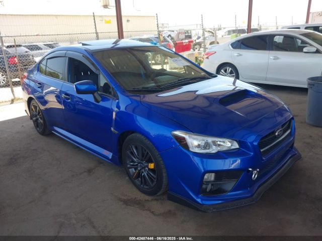 2015 SUBARU WRX JF1VA1D60F9808589