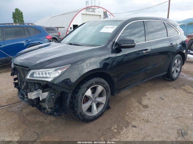 2014 ACURA MDX 5FRYD4H2XEB004441 Photo 1
