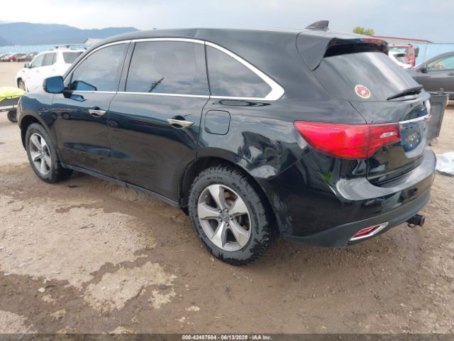 2014 ACURA MDX 5FRYD4H2XEB004441 Photo 2